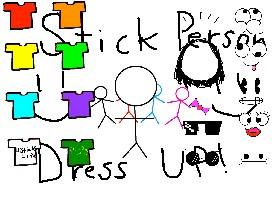 Stick Man Dressup!