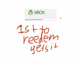 XBOX CODE GIVEAWAY