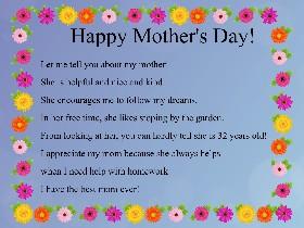 Mother's Day Mad Libs 2