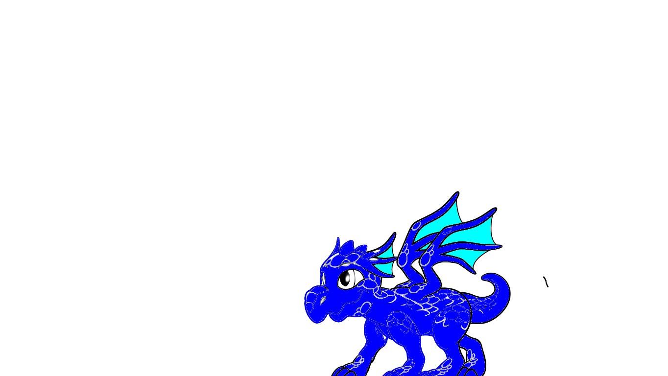 blue dragon