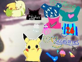 Kawaii Pikachu Dressup :3 1