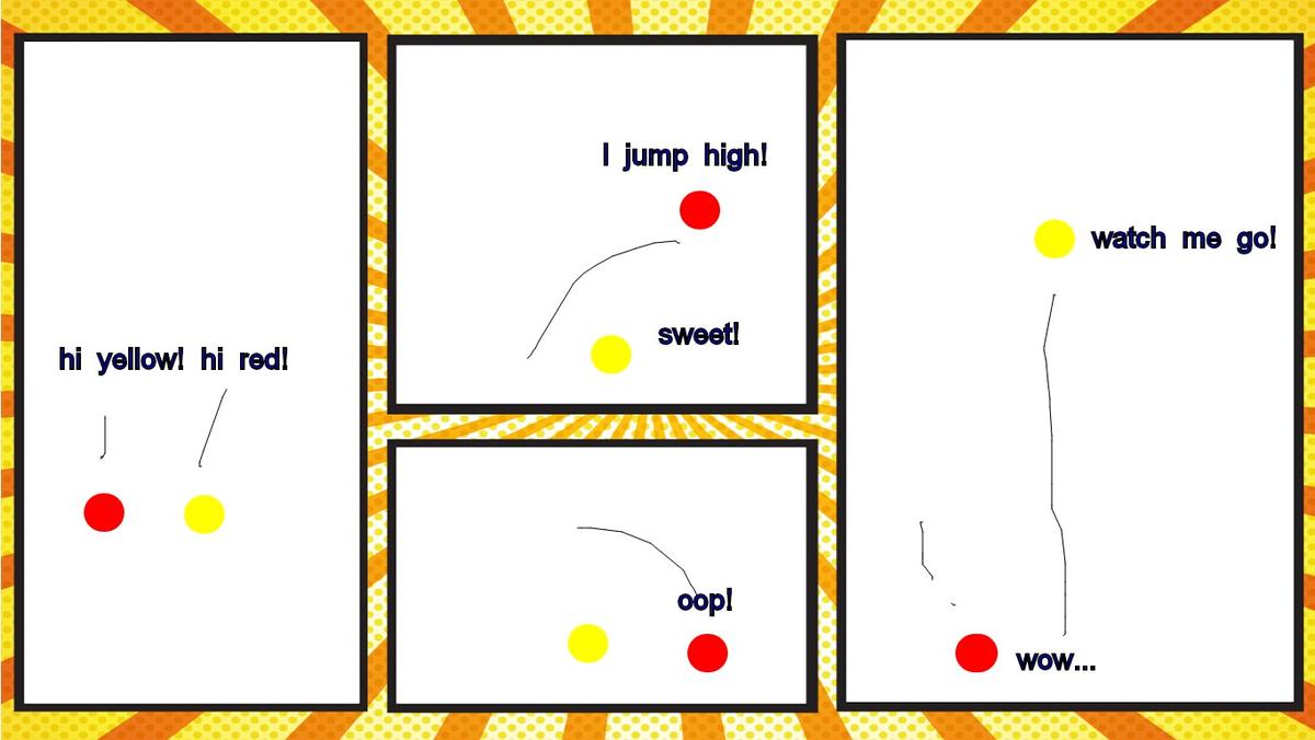 Jumpy dots!