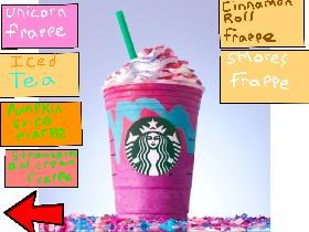 StarBucks Menu 1