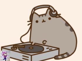 Pusheen plays we will rock you