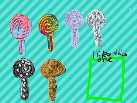 wich lollipop do you like