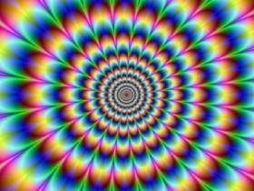 Cool rainbow illusion! 1