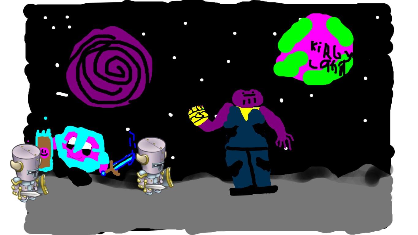 kirby vs thanos