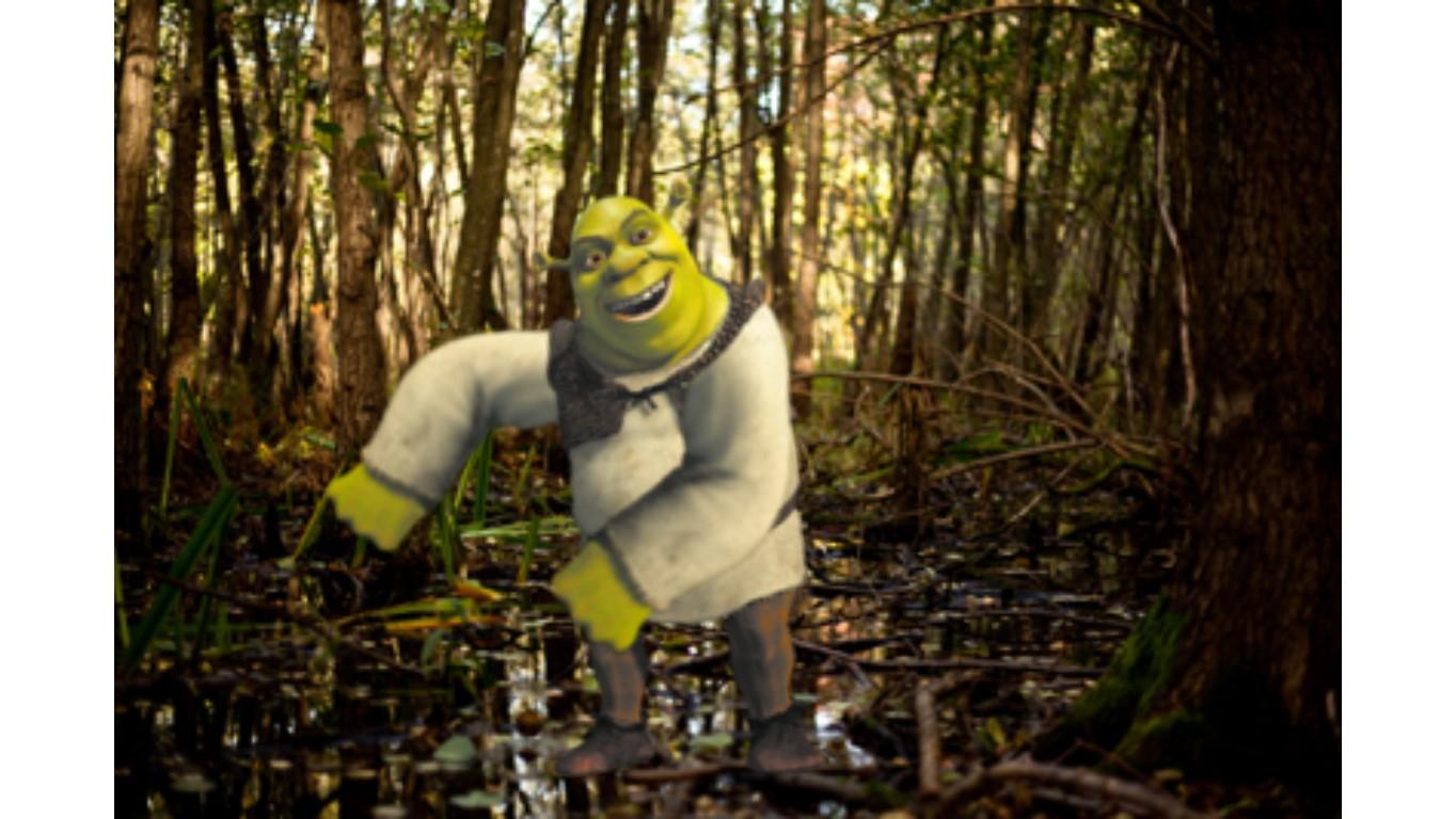 Shrek Flossing Animation