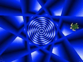 blue spirals by cW