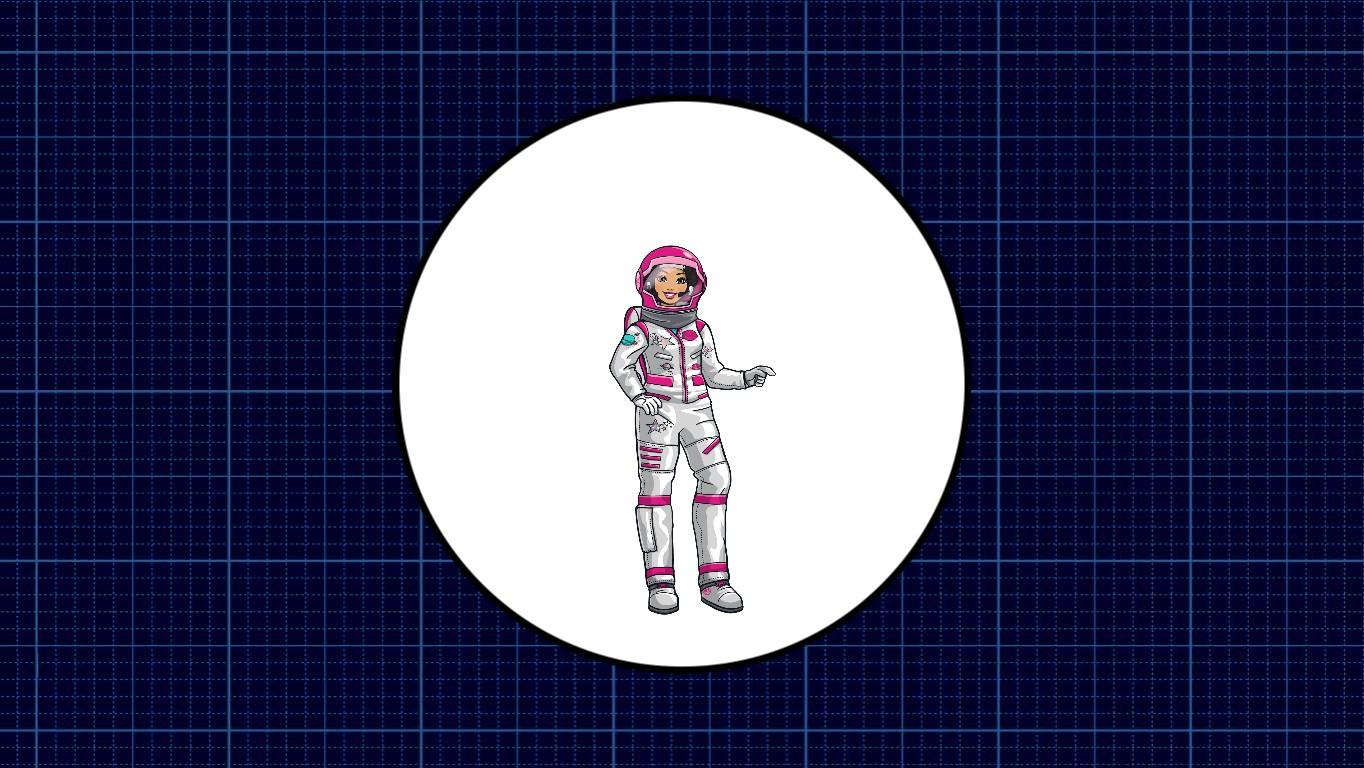 barbie going to space