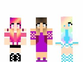 Minecraft girls dancing!