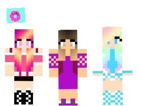 Minecraft girls dancing!