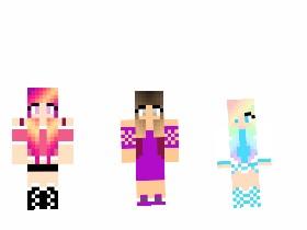 Minecraft girls dancing! 1 1