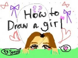 How to draw girl 1