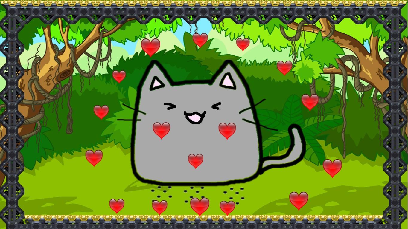 Heart cat!