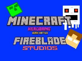 minecraft herobrine boss battle 1 1