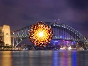 sydney harbour fireworks 1