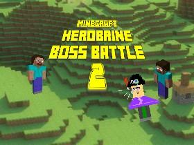 minecraft herobrine boss battle 2  1