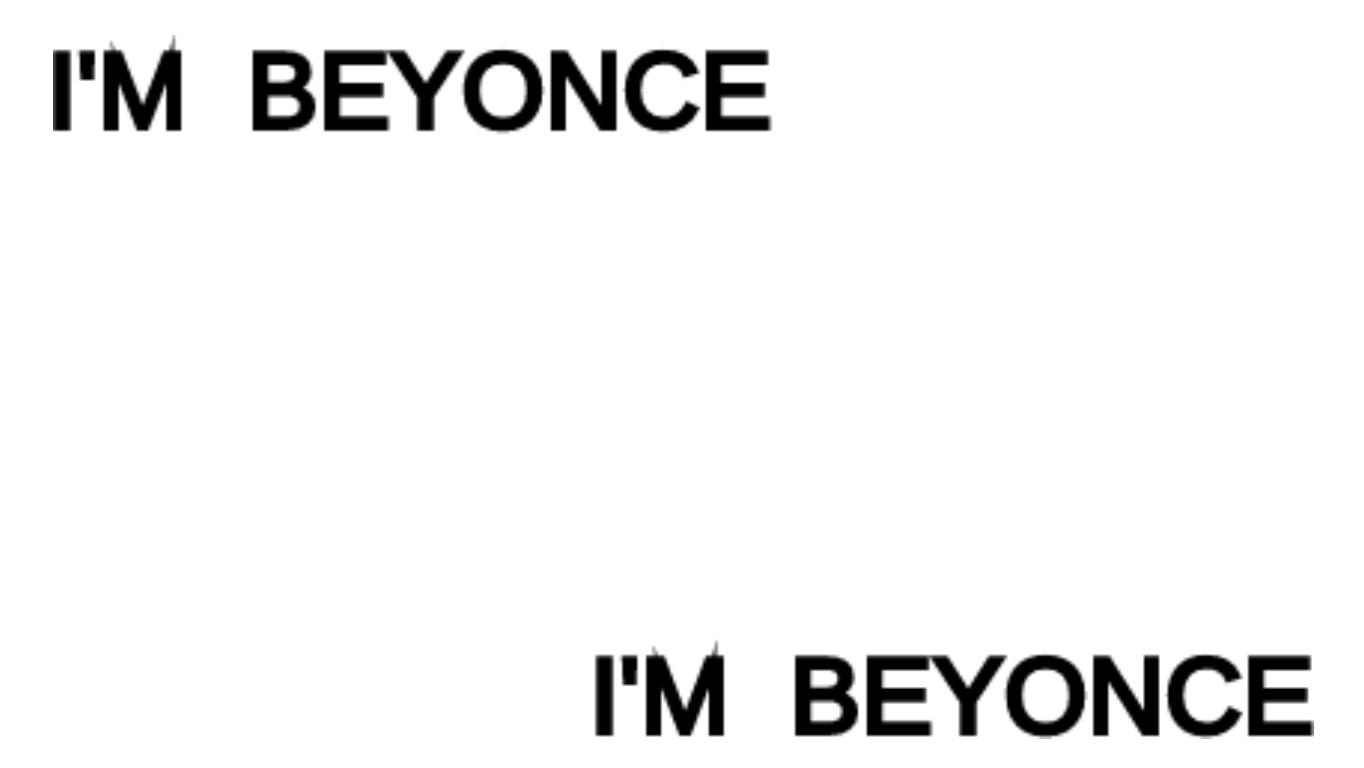 I'm beyonce