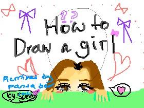 How to draw girl 10