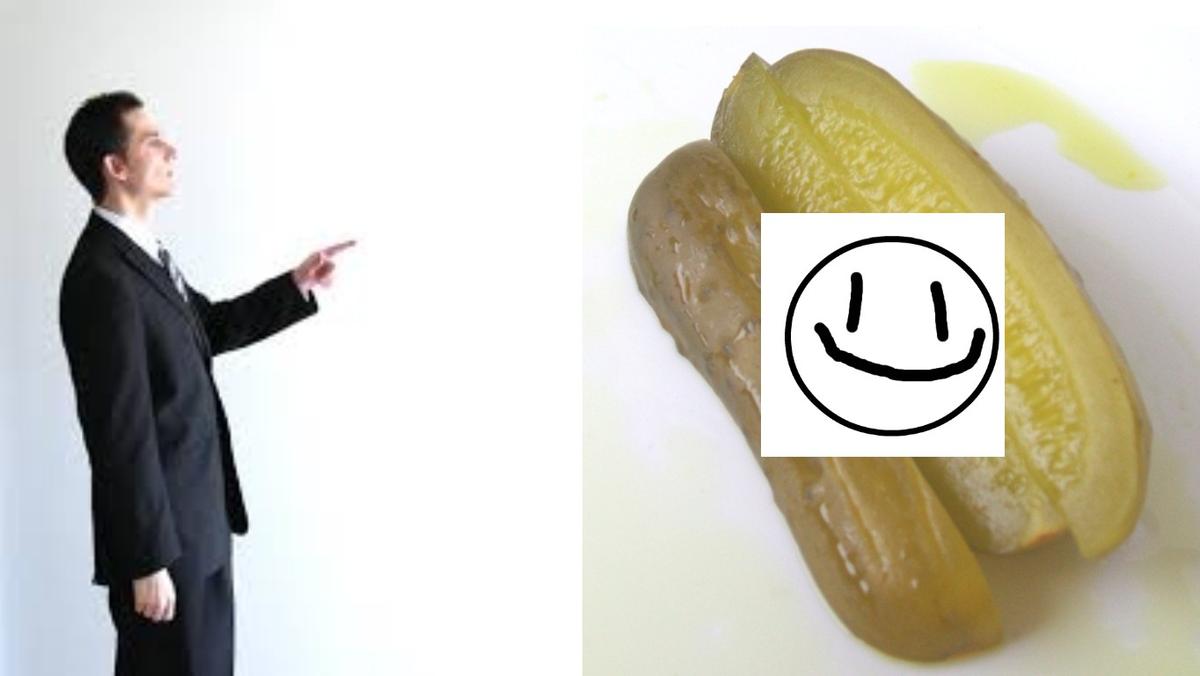 Happy pickle