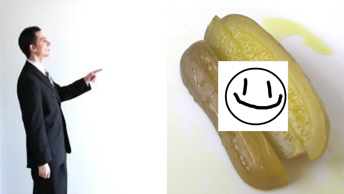 Happy pickle