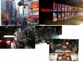 the godzilla hotel in tokyo