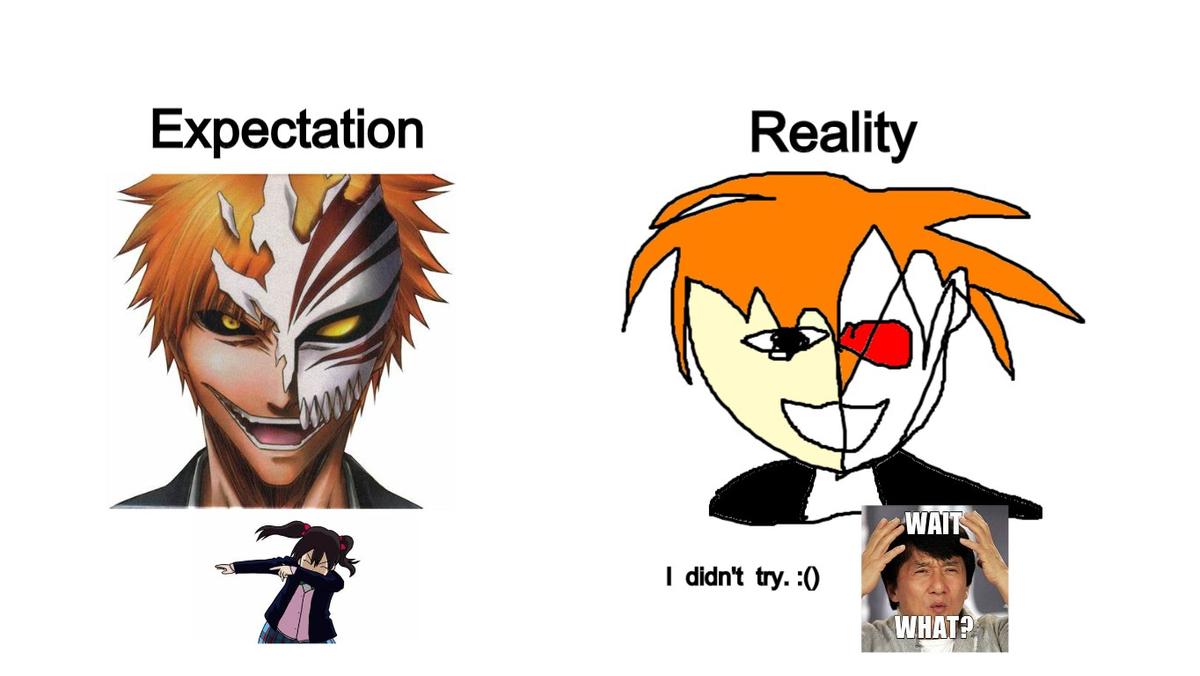 Expectation vs Reality Anime 1.