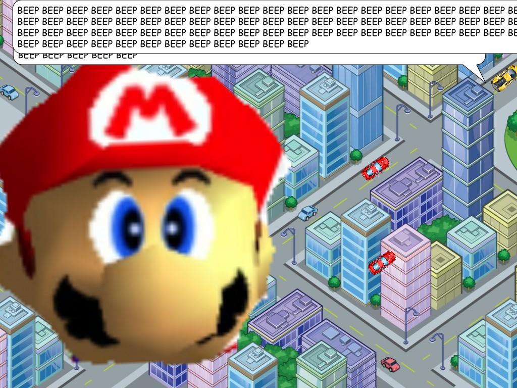 MARIO HATES WAITING 