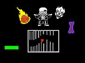 Sans Boss Battle Beta 1