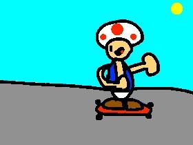 Toad skateboarding Ver 1.1