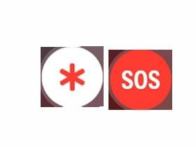 Medical ID & SOS button