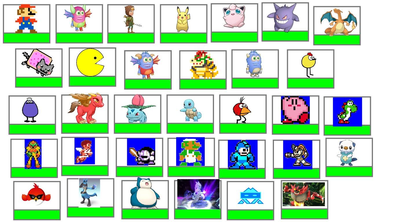 My SSB Roster!