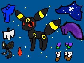 Umbreon dress up