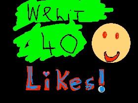 40 likes yay !