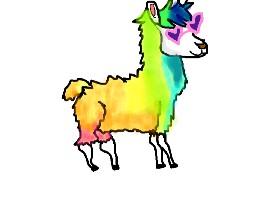  Rainbow Llama! 