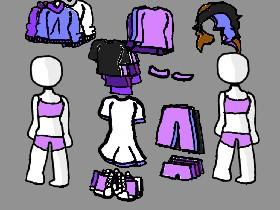 Purple Dress Up 1