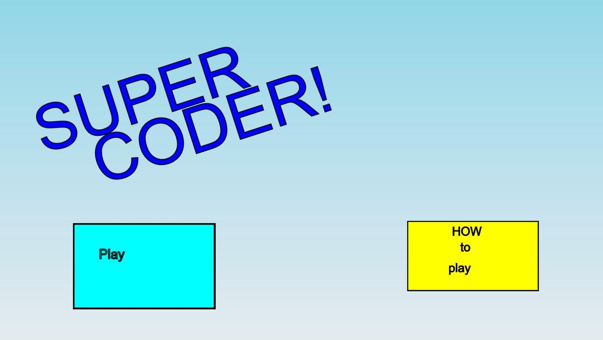 Super coder