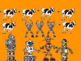 Robots and cows