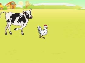 Why Not Move A Chicken on Top of A Cow