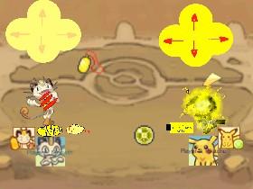 Meowth vs Pikachu