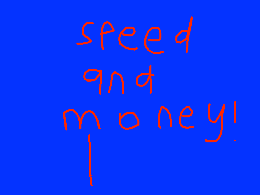 speed and money alpha 1.1