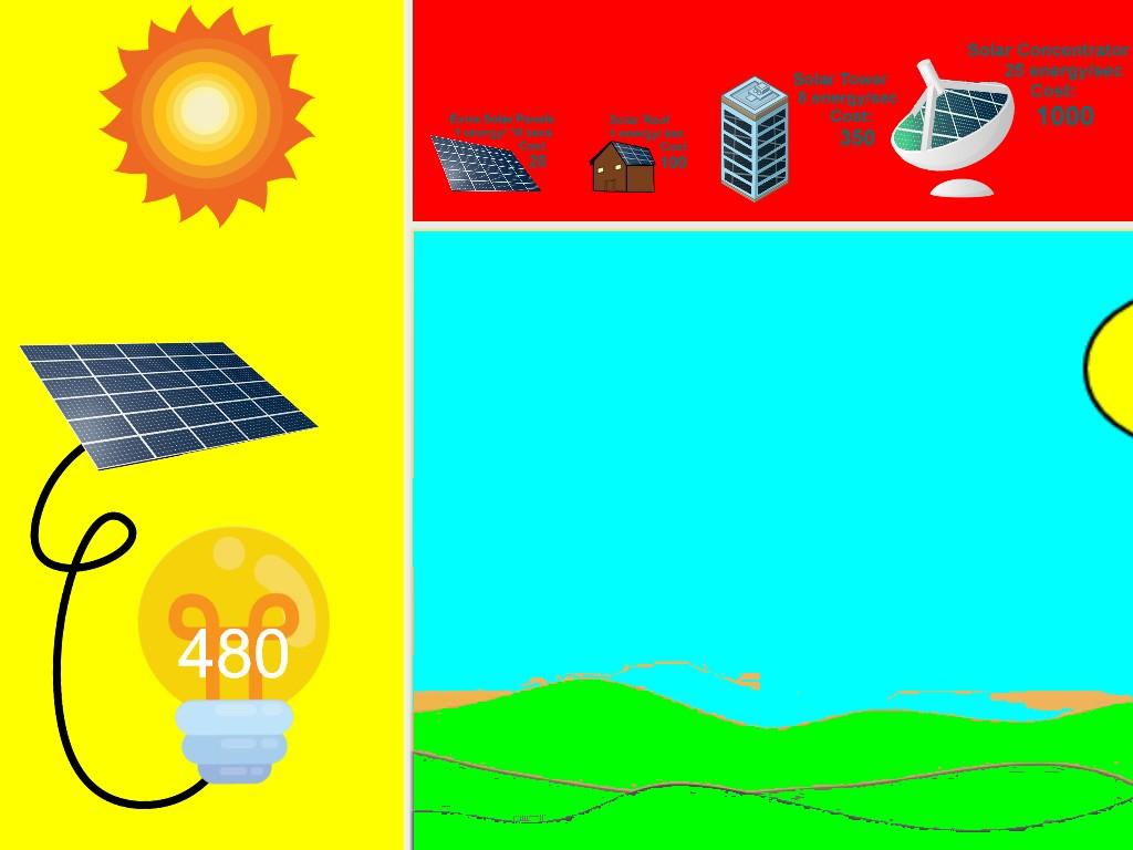 Solar Power Clicker