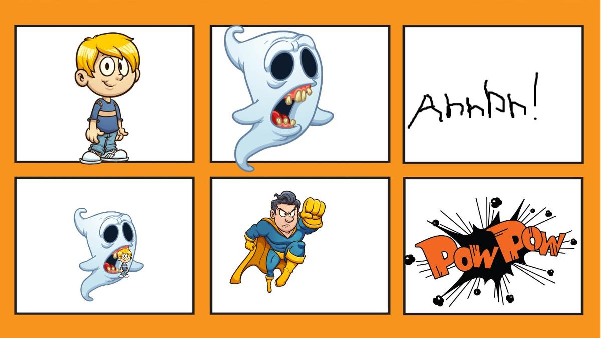 ghost and superman comic