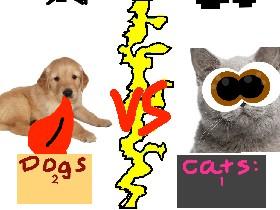 Dogs vs Cats!!🐈🐕 1