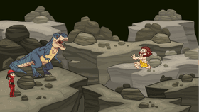 RUN CAVEMAN!