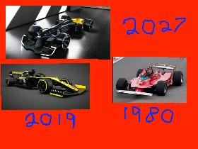 evolution of f1 