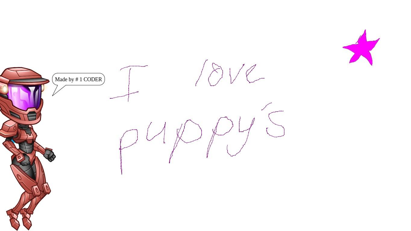 I love puppy's