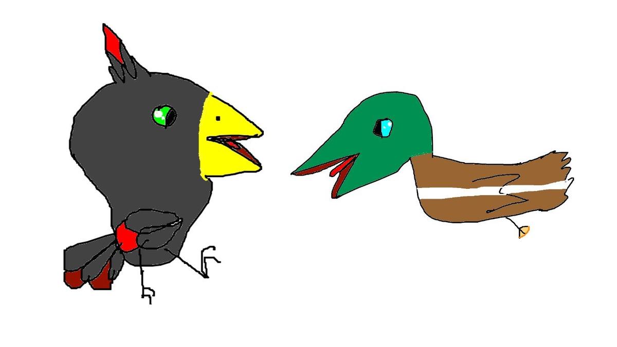 TFF Birds Ruby x Donald LOLOL XD