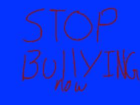 stop bullying